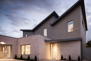 This is an example of a contemporary exterior in Dublin.