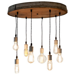Contemporary Chandeliers by Wine Country Craftsman