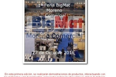 1ª Feria Otoño BigMat Moreno Comercial