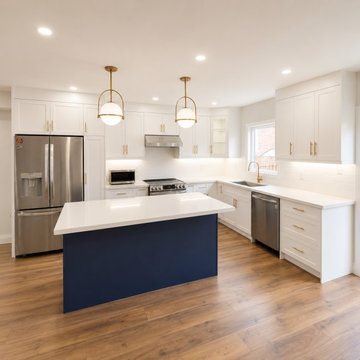 East Credit Kitchen & Structural Renovation - Open Concept