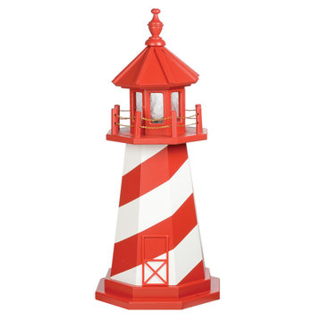 White Shoal Replica Hybrid Lighthouse, 3 Foot, Standard
