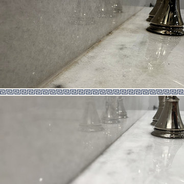 Full Marble Refresh for a Renovation in Metairie, LA