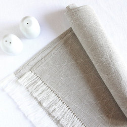 Scandinavian style linen table runner - Table Runners