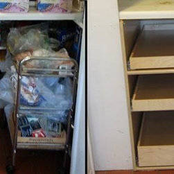 Pull Out Shelves - Pantry Cabinets