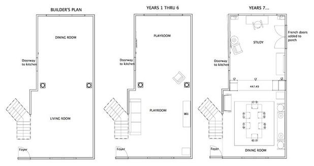 Transitional Floor Plan by Your Favorite Room By Cathy Zaeske