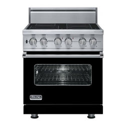 Viking 30" Pro-style Induction Range, Black | VISC5304BBK - Gas Ranges And Electric Ranges