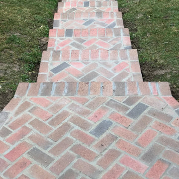 Brick Paver Walkway and Steps in Tenleytown, Washington DC