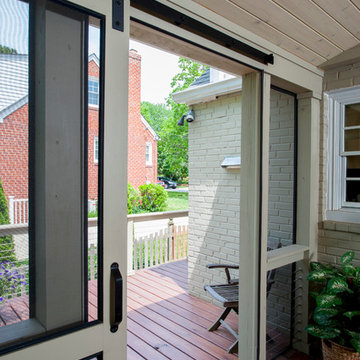 Pressure-Treated Screened Porch in Bethesda
