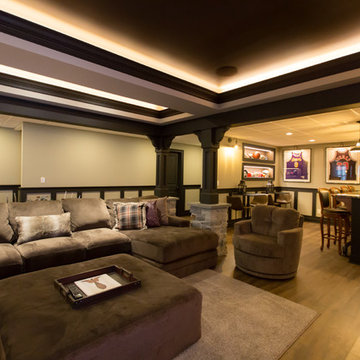 Bucks County Style Basement in Perkasie, PA