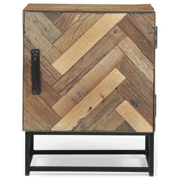 Markson Recycled Wood Night Stand