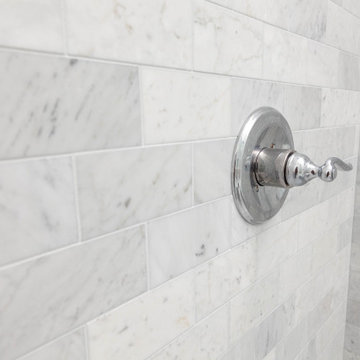 Natural Marble Master Bathroom