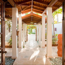 Covered walkway