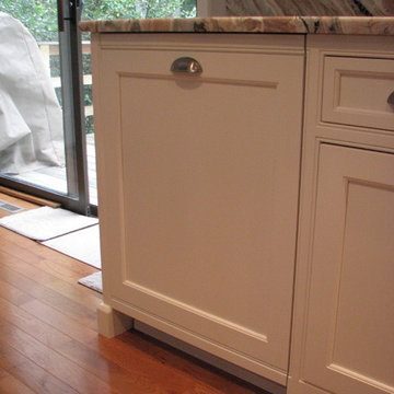 Paneled dishwasher