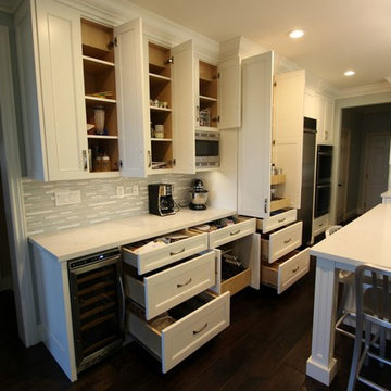 78 - San Clemente Kitchen Remodel with Custom Cabinets & Wood Floor