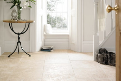 Travertine Classic filled and honed tiles - Brighton