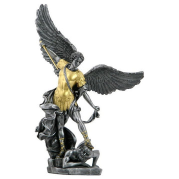 St. Michael Statue- Trampling The Demon