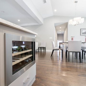 Dean Estates | Cranston, RI - Kitchen | Dining | Living Remodel