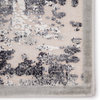 Jaipur Living Trista Abstract Gray/White Area Rug, 7'6"x9'6"