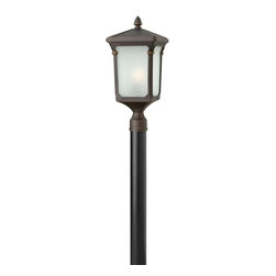 Hinkley - Hinkley Stratford 1-Light Oil Rubbed Bronze Post Light - Post Lights
