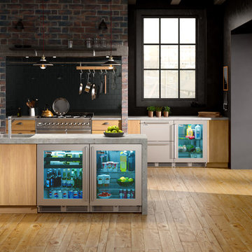 Downtown Industrial Loft Kitchen