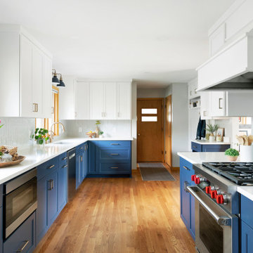 Midcentury Roots Kitchen Remodel | Hopkins, MN | White Birch Design