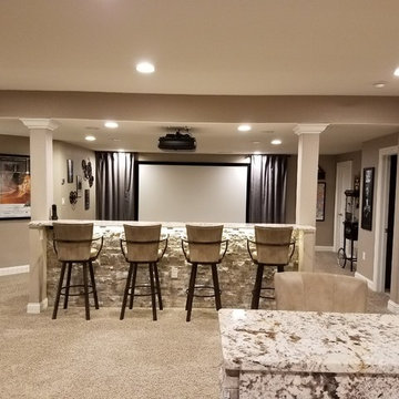 Theater Lower Level Remodel