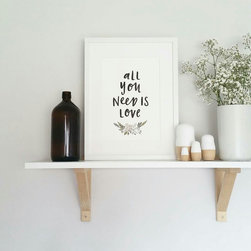 All You Need Is Love Print - Drawings And Illustrations