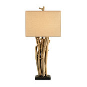 Currey and Company Driftwood Table Lamp