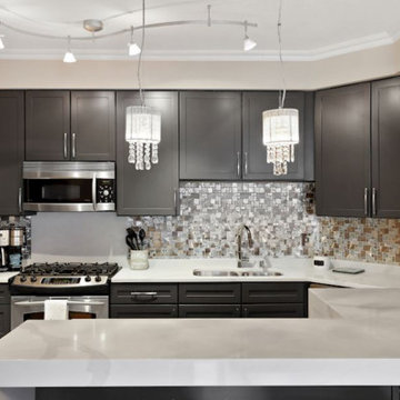 Minneapolis Condo Remodel Modern Bling City