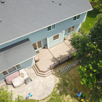Timbertech Legacy with Corner Stairs