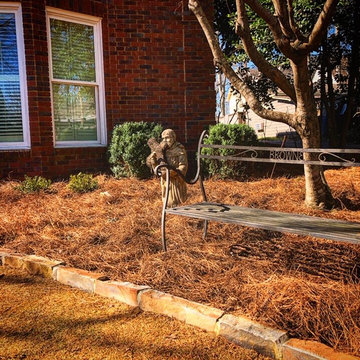 Drainage Solution/Parking Area/ Sod/Straw