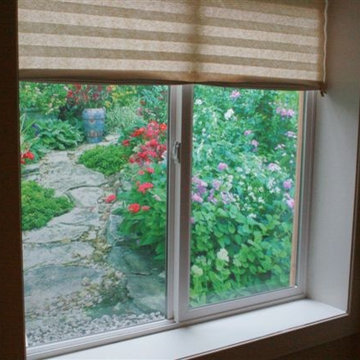 Garden Window Well Scenes brings in the natural light during the daytime