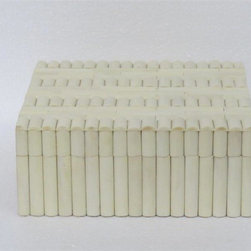 White Bone Inlay Box Set of 2 - Picture Frames