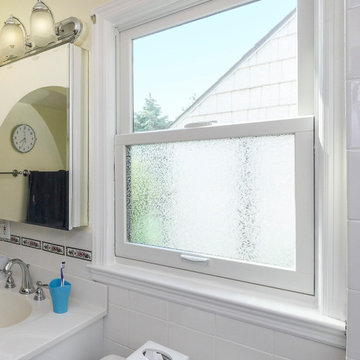 New Privacy Window in Fanciful Bathroom - Renewal by Andersen Long Island, Queen