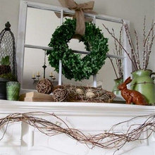 Seasonal Mantel Decor
