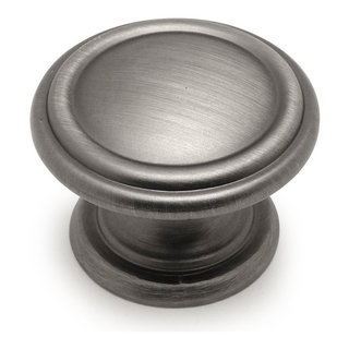 Cabinet Knob, 1-5/16 Diameter, Set of 25 - Traditional - Cabinet