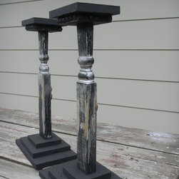 Loins Heads Candleholders - Tabletop Accessories