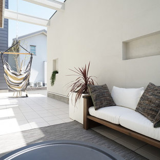 他の地域の北欧スタイルのおしゃれなテラス・中庭の写真