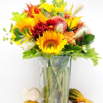 Slow Flowers September 2019 Inspiration: Sunflower & Rudbeckia Floral Designs