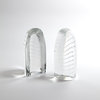 Iceberg Bookends, Dewdrop Clear