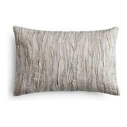Vera Wang Marble Shibori Rafia Decorative Pillow, 12" x 16" - Bloomingdales.com - Products