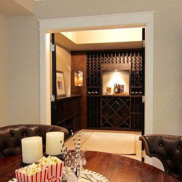 Yarrow Point - Walnut Wine Cellar