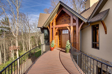 Eclectic exterior home photo in Other