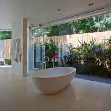 Bathroom With Private Balcony