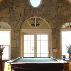 Colonial Tan Mosaic Interior Wall - Siding And Stone Veneer
