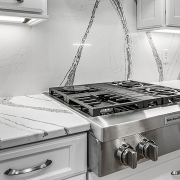 Shaker White Kitchen Remodel Charlotte, NC