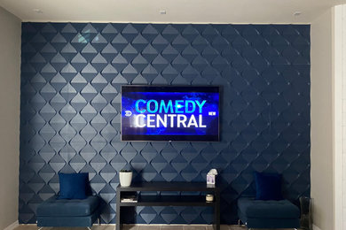 Living room - modern living room idea in Phoenix