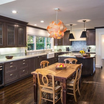 Hamilton Major Remodel, Palo Alto 3800 s.f- Two Story split levels with Basement