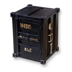 Container Side Table - Side Tables And End Tables