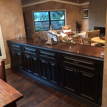 Nokomis, FL. Custom built-in cabinet